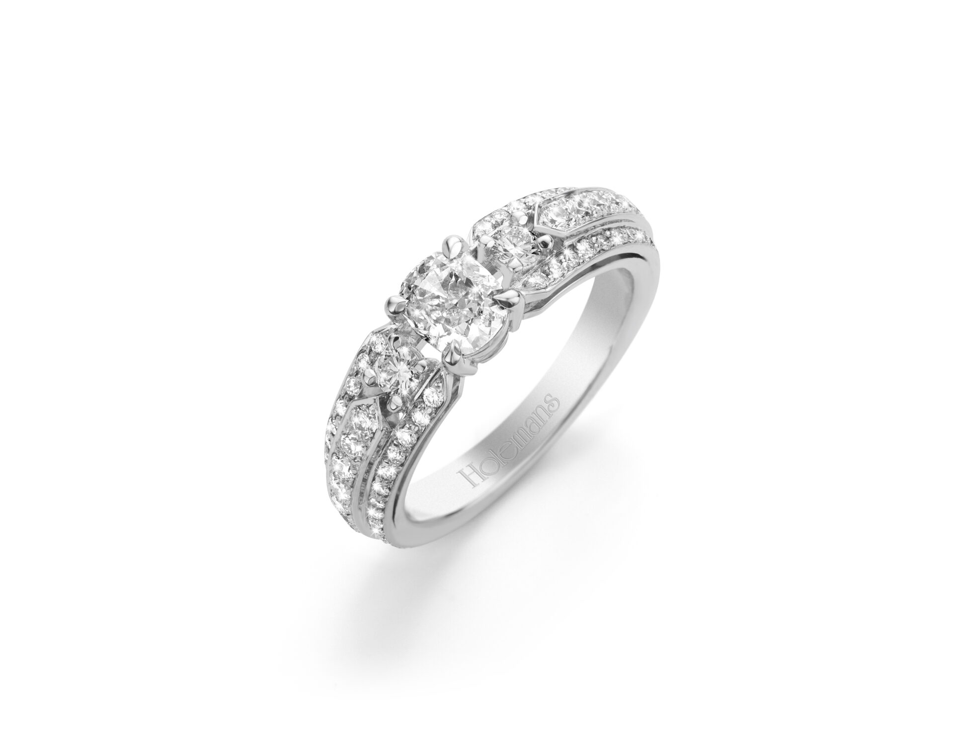Bague Gabrielle diamant fiançailles