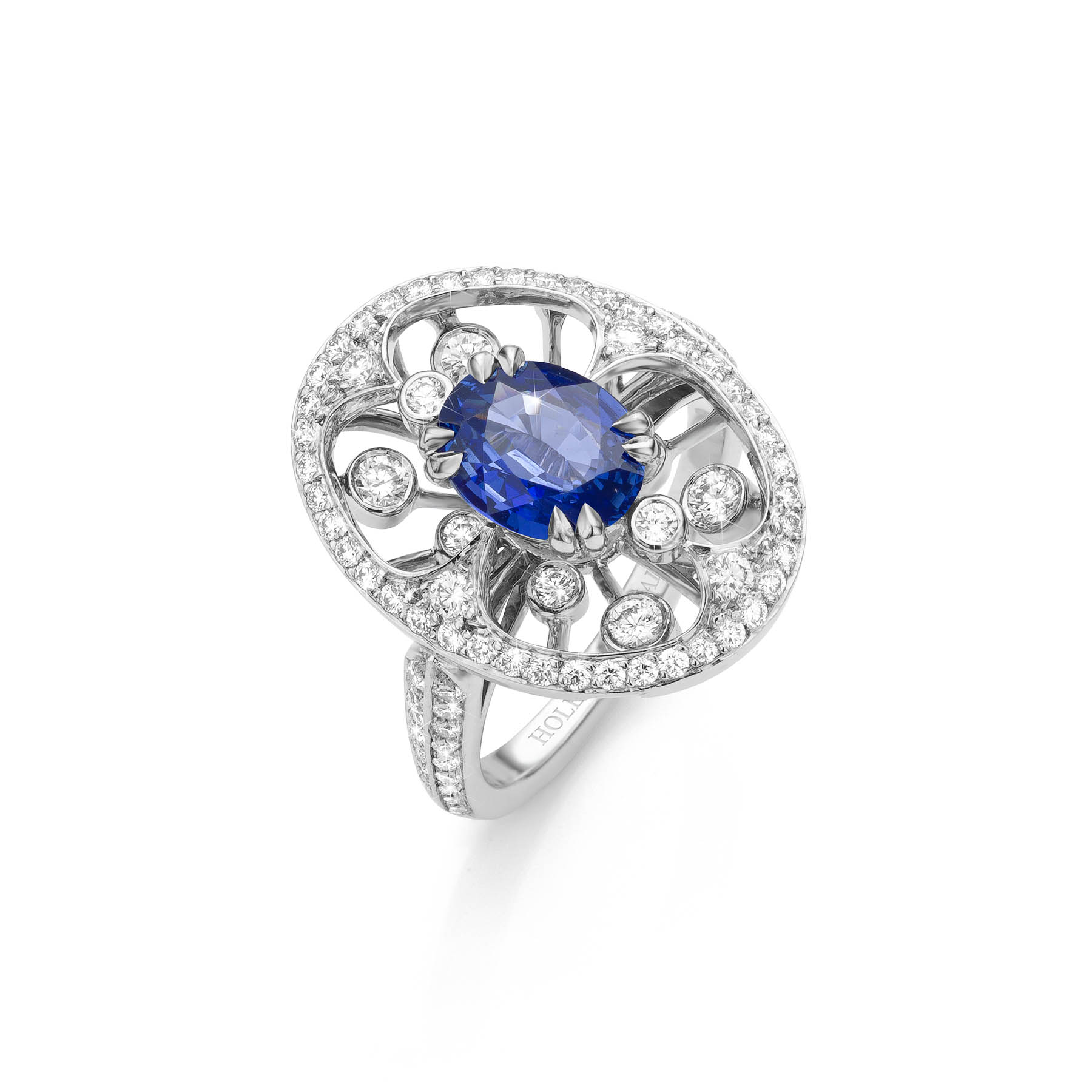 Bague Flocon saphir