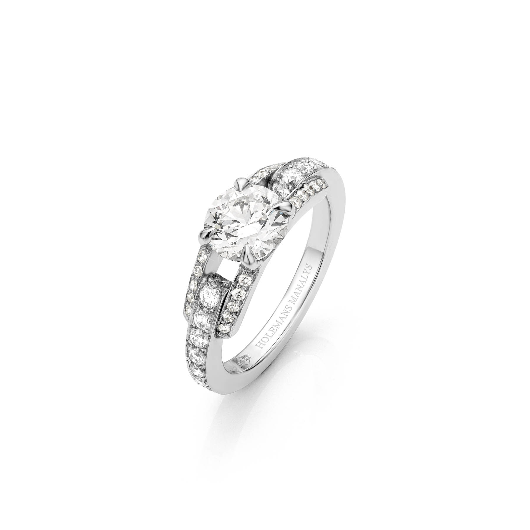 Bague Promesse diamant version petite